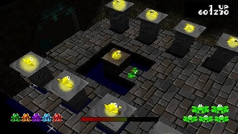 Frogger (PS1): Zone 9: Final Level: Tropical Trouble & Golden Frog Ending