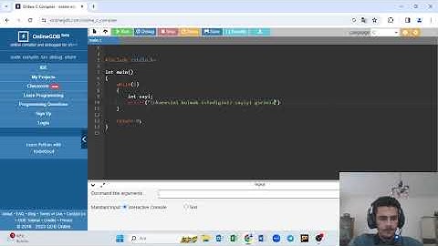 c programlama while sonsuz döngü ödevi