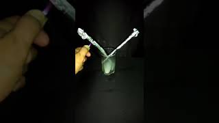 Crazy Science Experiment With Matches And Foil Paper #shorts