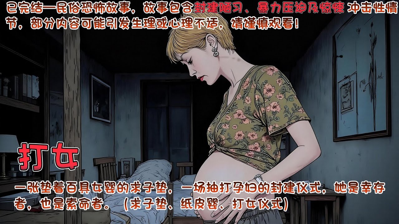 【完结文】一张垫着百具女婴的求子垫，一场抽打孕妇的封建仪式，她是幸存者，也是索命者。