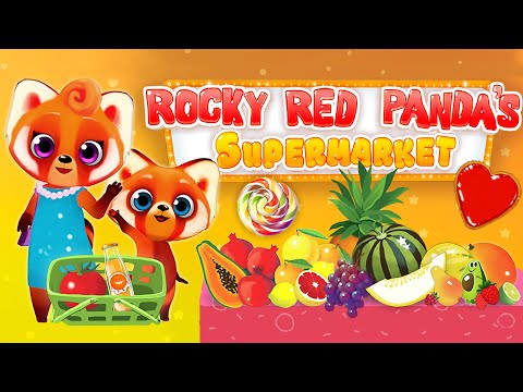 Mojo Mobiles Games - Rocky Red Panda&rsquo;s Supermarket for kids