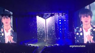180908 Epiphany Jin Solo BTS 방탄소년단 Love Yourself Tour in Los Angeles