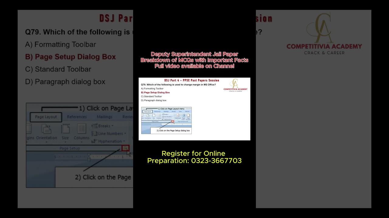 Deputy Superintendent Jail | Complete Guide & Solved Paper | PPSC, PMS, FPSC, CSS