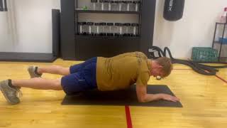 Plank Swimmers (Single Arm)