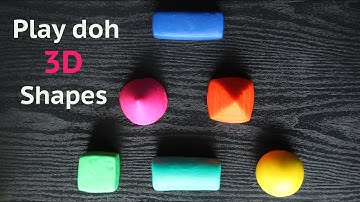 3D Shapes for kids | Shapes activities for preschoolers | 3D shapes for kindergarteners