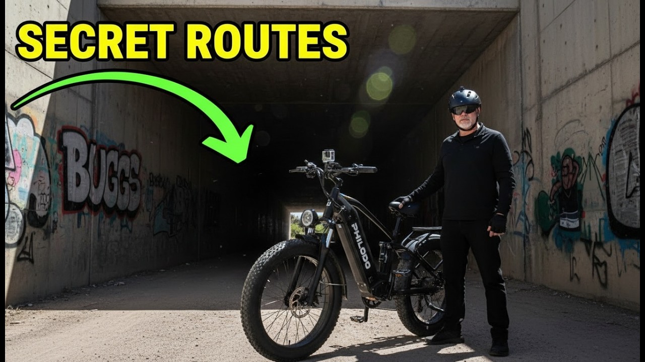 Secret Roads & Tunnels Along I-25 | Philodo Falcon Urban Adventure (POV Ride)