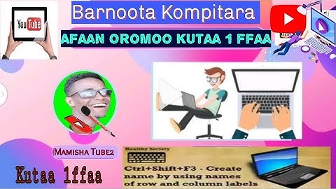 Barnoota Computer Afaan Oromotin || KUTTA 1 FFAA  👉 PARSANAL COMPUTER ICT INFO....