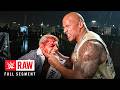 FULL SEGMENT The Rock Brutalizes Cody Rhodes In The Rain Raw March 25 2024 
