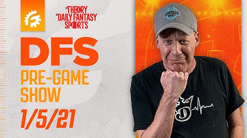 NBA DRAFTKINGS & FANDUEL DFS STRATEGY REVIEW 1/5/21 - DFS PRE-GAME SHOW