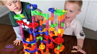 MAINAN MARBLE RUN 46 LINTASAN BALAP BOLA MARMER KELERENG