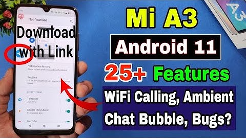 [DOWNLOAD LINK] Mi A3 Received Android 11 v12.0.3.0.rfqmixm recovery zip in description #MiA3