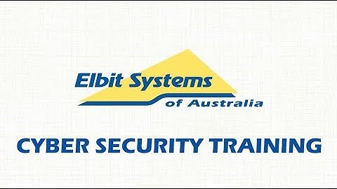 Prevent cyber attack with training from Elbit Systems of Australia