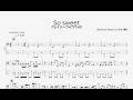 【ベース譜】So sweet/クレイジーウォウウォ!!【4弦/TAB譜】/So sweet/crazywowow/BASS TAB/