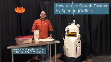 Pita Bread Dough Divider by Spinning Grillers- Dough Divider and Rounder  Machine