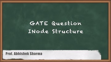 Solving GATE Questions On Node Structure | GATE Operating System