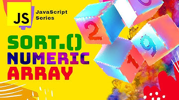 JS #S26 🟡 How to sort an array numbers numeric integers in Vanilla JavaScript
