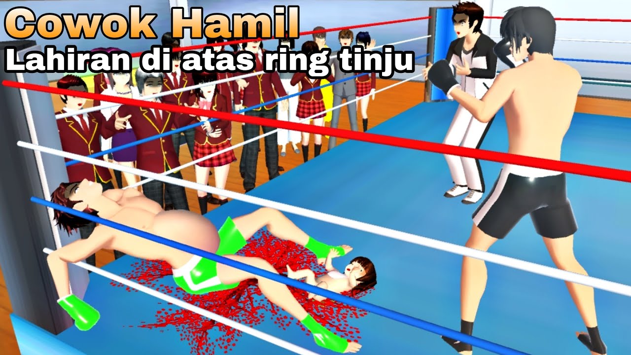 Cowok Hamil Lahiran Di Atas Ring Tinju 😱 | Sakura School Simulator