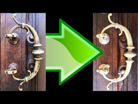 Vidéo: Comment nettoyer un heurtoir de porte en laiton ?