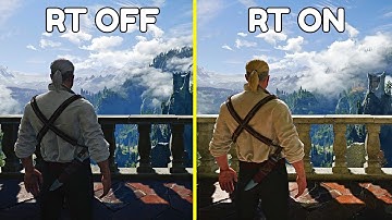 The Witcher 3 Next Gen PS5 Ray Tracing ON Vs OFF Graphics Comparison 4K