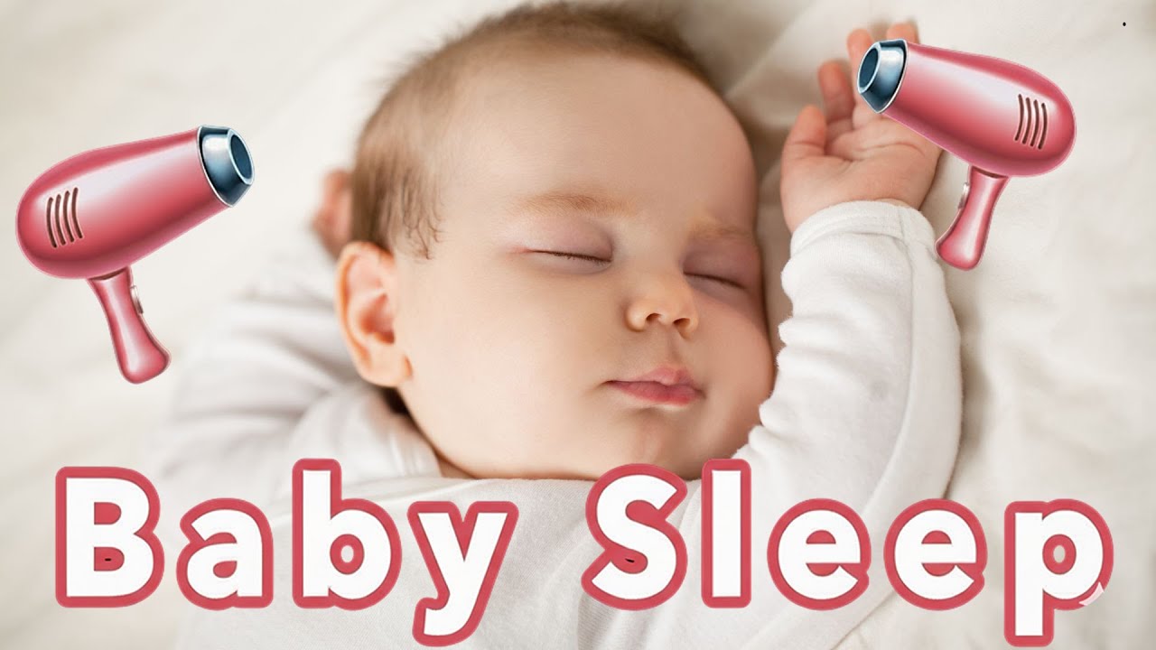 Hair Dryer Sound for Baby Sleep | 120 Min Fön Geräusch Einschlafhilfe für Neugeborene