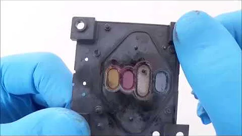 What is the internal structure of Epson inkjet print head? (DX5, DX7)