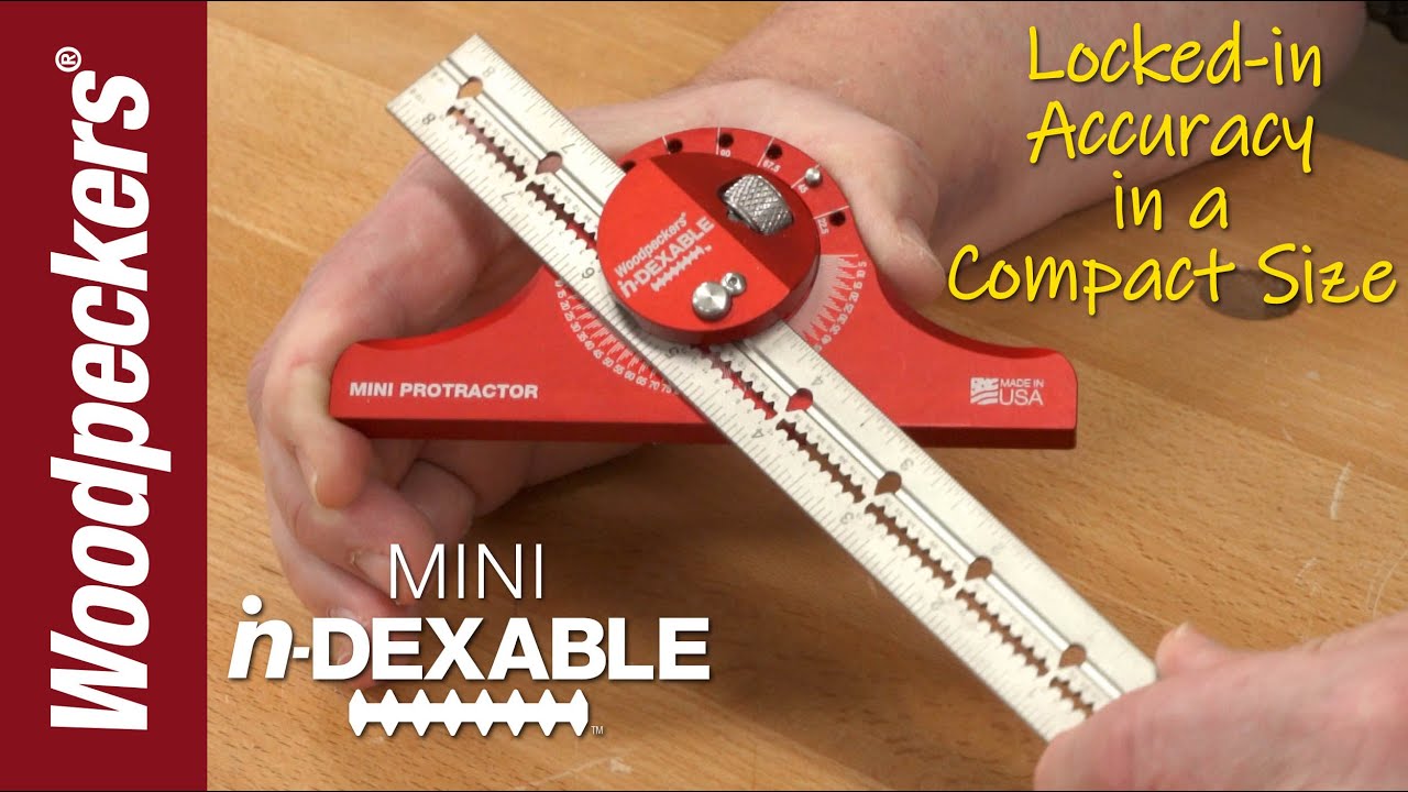 MINI in-DEXABLE Combination Squares - Woodpeckers