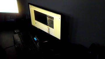 LED Flash to music from computer.