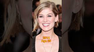 Rosamund Pike Evolution (2001–2026) #shorts #agetransformation #thenandnow