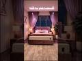 Dark Pink Bedroom Transformation | Room Repair Before After | Luxury Epoxy Floor Bedroom#shorts