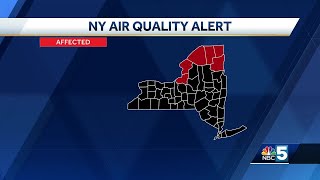 NY Air Quality Alert in effect from wildfire smoke