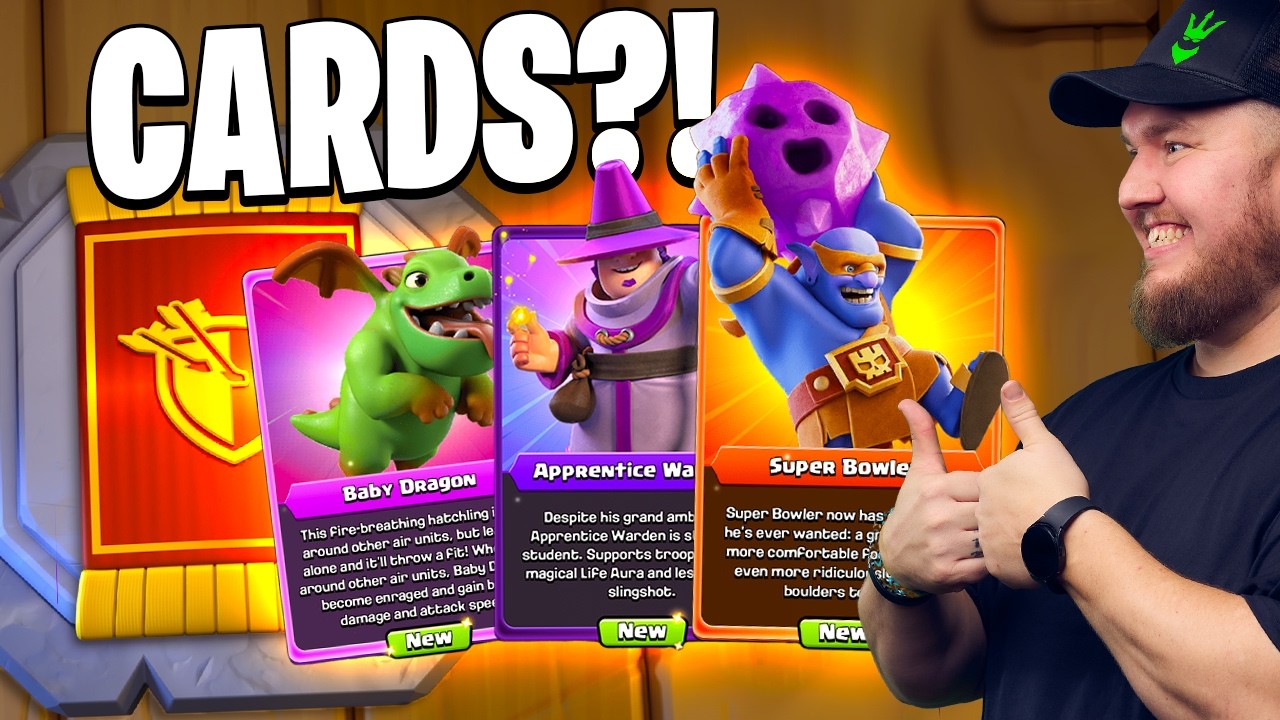 CLASH OF CLANS HAS TRADING CARDS?!