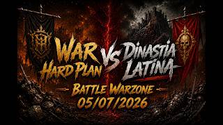 Hard Plan vs Dinastia Latina - Belaria - WarZone Battle - 05/07/2026 - #rubinot #tibia