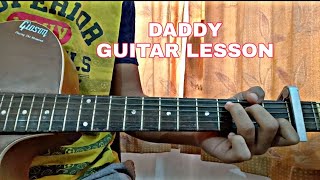 Daddy-Coldplay //easy guitar tutorial
