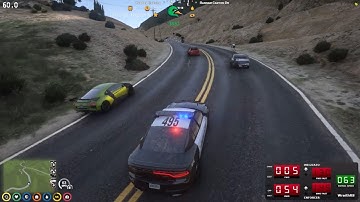 Tommy T Helps Sam Baas Pit Criminal During Mid-Chase | NoPixel GTA RP