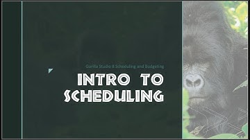 Intro to Gorilla Studio 8 Scheduling Live Webinar