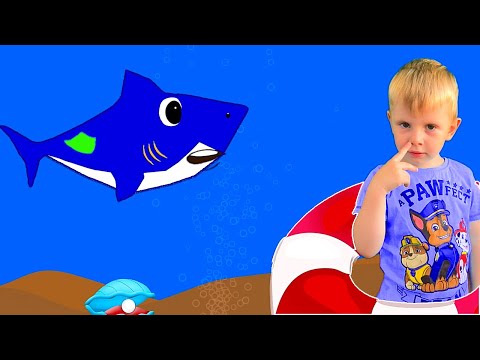 Baby Shark На Русском - Акуленок Малыш - Развивающая Детская Песня Мультик Про Животных