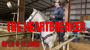The Heartbreaker Open 5 Header McAlester, OK team roping! Team roping highlights you must see!