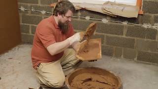 How to clay plaster  using only your handy tools