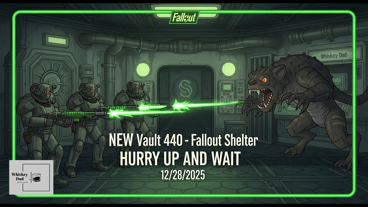 NEW Vault 440 - Fallout Shelter - Hurry Up And Wait - 12/28/2025