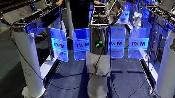 WQH anti-collision swing turnstile test video