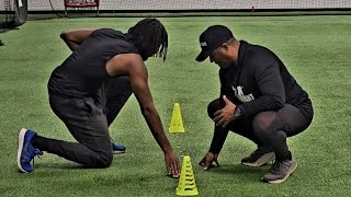 TEAMAVANT TRAINING with Marcellus Davis. 40 YARD DASH STARTS.. PERSONALIZED.