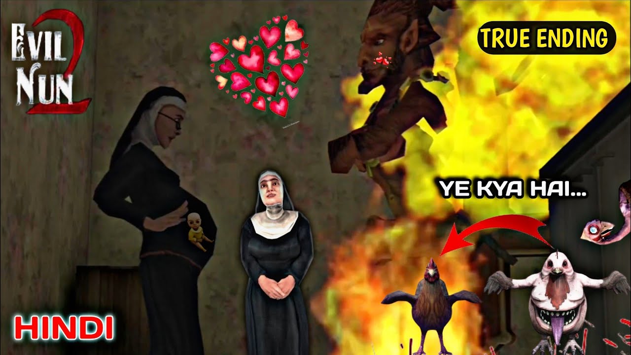 Evilnun 2 : secret escape Gameplay 🥴 | will sister Madeline complete ...