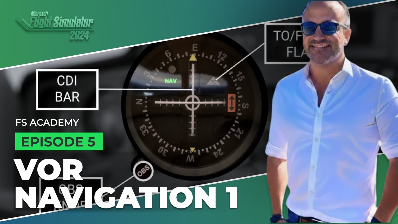 IFR Lesson 5 | VOR Navigation Part 1 | FS Academy | Interceptor | MSFS 2024