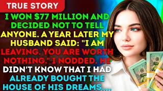 I Won $77 Million In The Lottery And Decided Not To Tell Anyone. A Year Later My Husband Said: