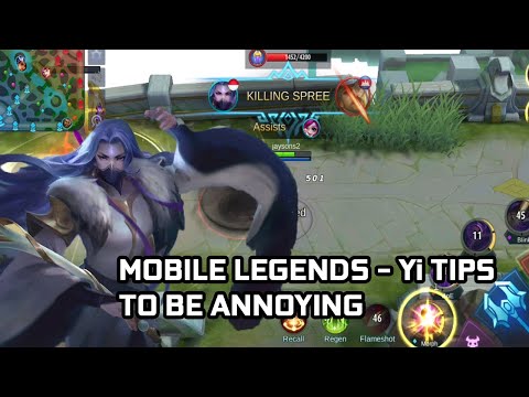 Mobile Legends New Hero Yi - Tips to be annoying