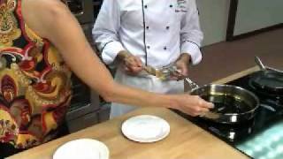 How to make a Balsamic Reduction-- Look What's Cookin'- Culinary Institute of Virginia