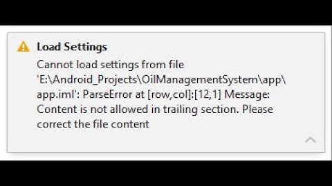 File was loaded in wrong encoding utf-8 android - cannot load settings from file 