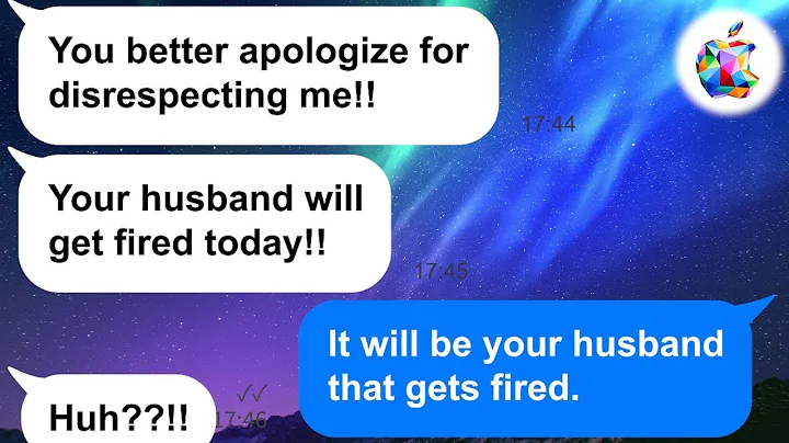 【Apple】A co-worker harasses me to fulfill her superiority complex. She has no idea my husband is...