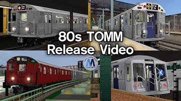 OpenBVE NYC Subway: 80s Train of Many Metals Release Video
