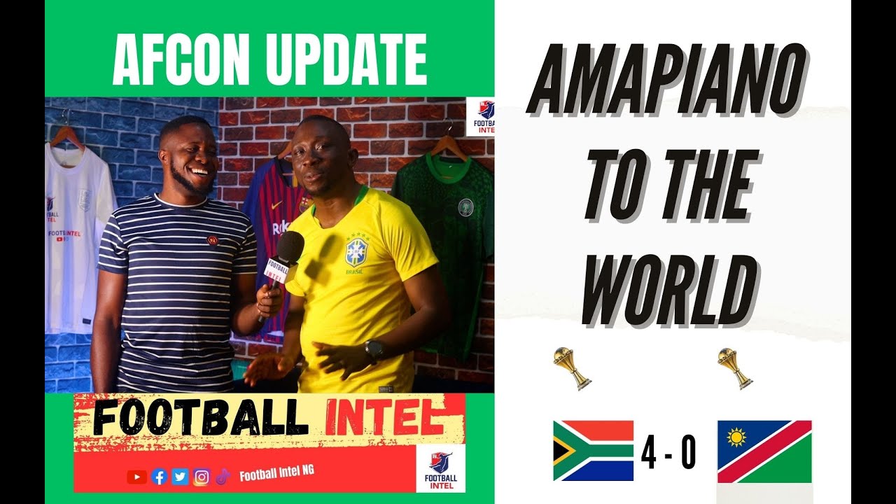 SOUTH AFRICA 4 - 0 NAMIBIA || TAU P. || ZWANE T. || MASEKO (VICTOR FAN ...